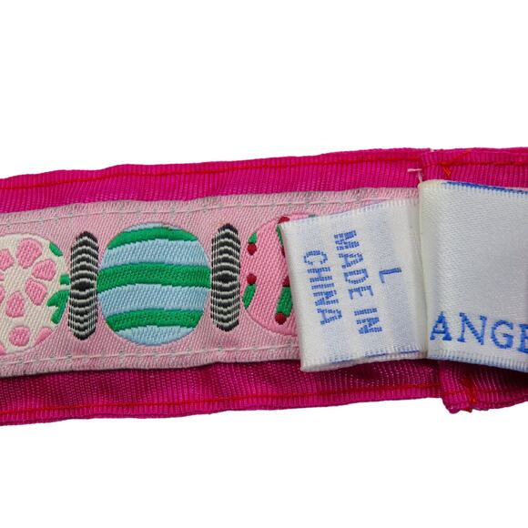 Angela Moore Pink Beachball Belt Size Large Preppy NWT. - Picture 4 of 9